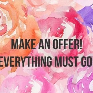 Feel free to make any reasonable offer